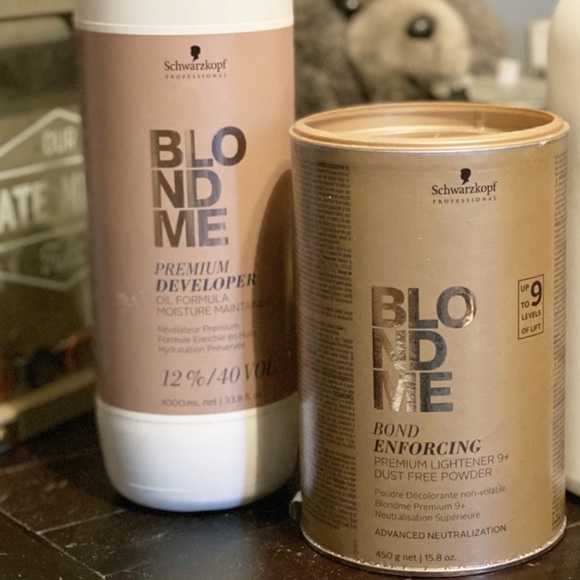 blond me Accessories - Schwartzkoph Blond Me bleach & developer ONLY